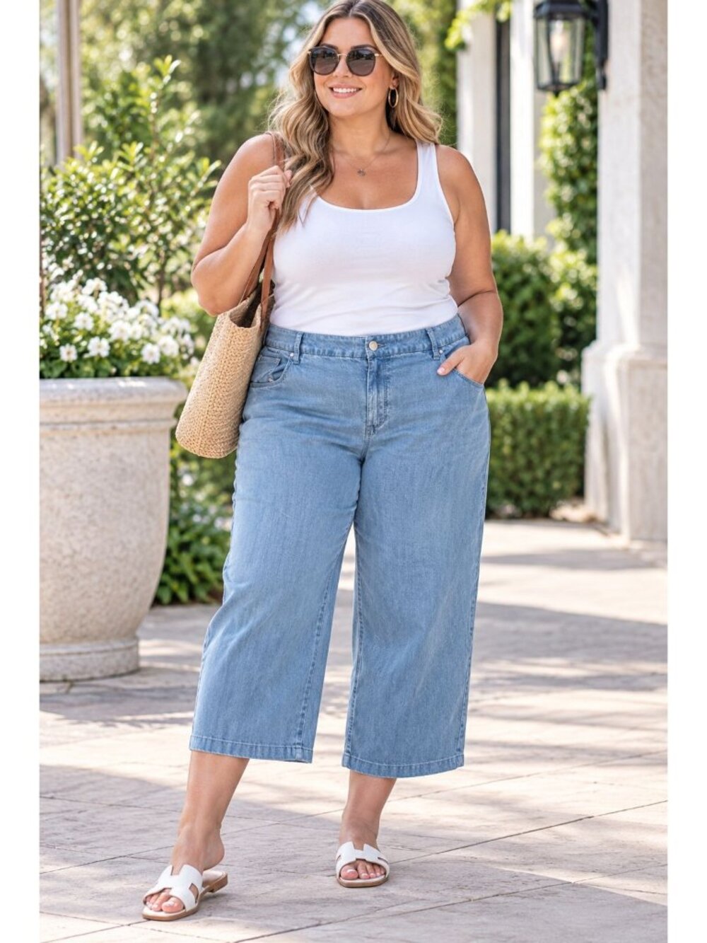 Chicos size 3 XL Platinum Collection Crop Jeans Lightweight NEW